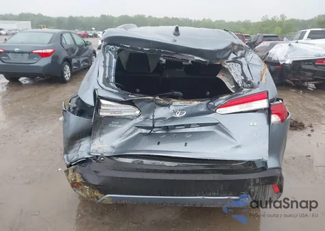 2025 Toyota Corolla Cross Le from USA, damaged, VIN 7MUCAAAG8SV123420